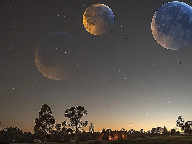 Eclipe Lunar Espetacular: Veja Fotos do Fenômeno Lua de Sangue que Maravilhou o Mundo