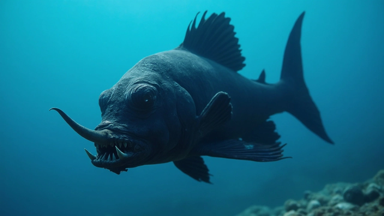 Avistamento Inédito de Peixe-Diabo Negro ao Largo de Tenerife Chama a Atenção